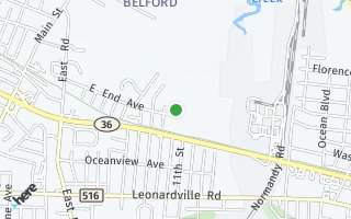 Map of 73 10th Street, Belford, NJ 07718, USA