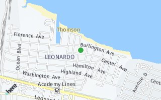 Map of 22 leonard ave, Middletown, NJ 07748, USA