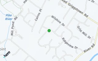 Map of 45 Edgewood Drive, Belle Mead, NJ 08502, USA