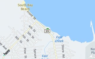 Map of 655 Front Street, Union Beach, NJ 07735, USA