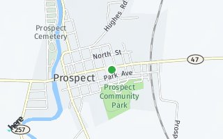 Map of 507 E Water St, Prospect, OH 43342, USA