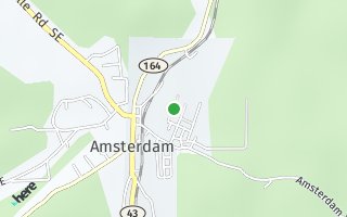 Map of 408 Mason Street, Amsterdam, OH 43903, USA