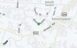 Map of 44-23 Bloomingdale Drive, Hillsborough, NJ 08844, USA