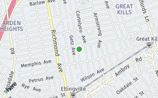 Map of 151 Ridgewood Ave, Staten Island, NY 10312, USA