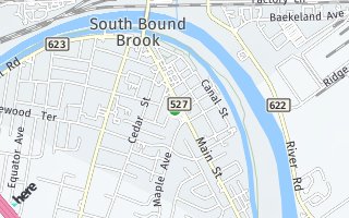 Map of 109  Warren Street, South Bound Brook, NJ 08880, USA