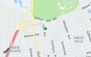 Map of 442 Ridgewood Ave., Staten Island, NY 10312, USA