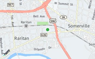 Map of 13 Elmer St., Raritan Borough, NJ 08869, USA