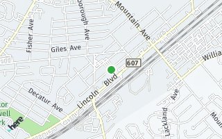 Map of 508 Voorhees Avenue, Middlesex, NJ 08846, USA