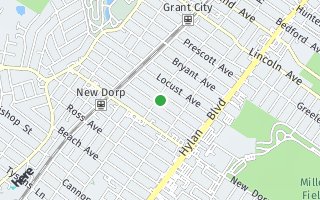 Map of 318 Edison Street, Staten Island, NY 10306, USA