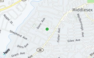 Map of 12 Rutgers Lane, Middlesex, NJ 08846, USA
