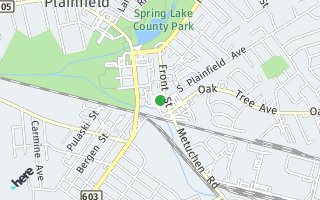 Map of 21 Blair ave 21, South plaifield, NJ 07080, USA
