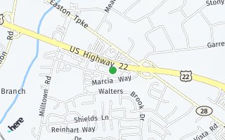 Map of 315 Hannah Way, Bridgewater, NJ 08807, USA