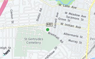 Map of 94 Russell Ave, Rahway City, NJ 07065, USA