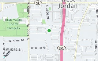Map of 8126 S Mapleleaf Way, West Jordan, UT 84088, USA