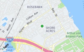 Map of 685 Tompkins Ave., Staten Island, NY 10305, USA
