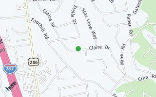 Map of 32 Claire Dr., Bridgewater, NJ 08807, USA