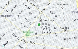 Map of 57 Avenue O, Brooklyn, NY 11234, USA
