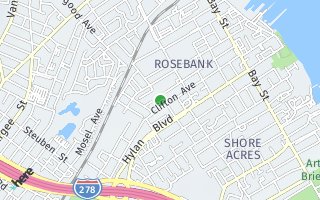 Map of 218 Virginia Ave, Staten Island, NY 10305, USA