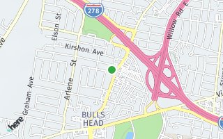 Map of 447 Hillman Avenue, Staten Island, NY 10314, USA