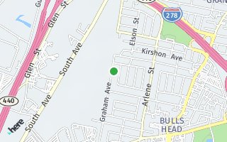 Map of 52 Graham Ave, Staten Island, NY 10314, USA