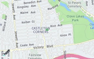 Map of 257 Potter Ave., Staten Island, NY 10314, USA
