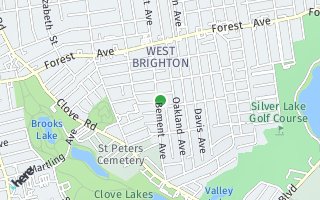 Map of 627 Bement Ave, Staten Island, NY 10310, USA