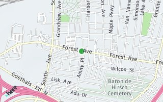 Map of 2162  Forest Ave, Staten Island, NY 10303, USA
