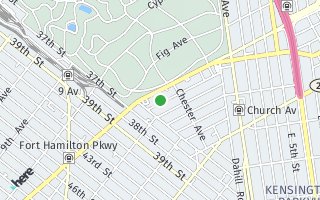 Map of 182 Minna St. 1A, Brooklyn, NY 11218, USA