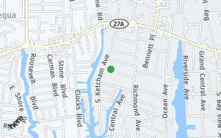 Map of 69 Franklin Street, Amityville, NY 11701, USA