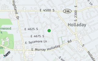 Map of 4635 S Cresthill Cir, Holladay, UT 84117, USA