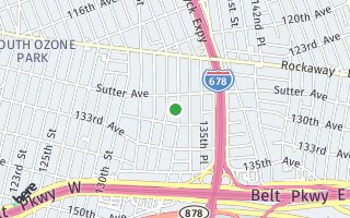 Map of 129-30 134th Street, South Ozone Park, NY 11420, USA