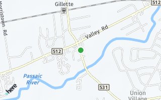 Map of 561  Mountain Ave, Gillette, NJ 07933