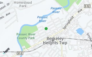 Map of 205 Garfield St., Berkeley Heights, NJ 07922, USA