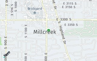 Map of 3397 S 1300 E, Salt Lake City, UT 84106, USA