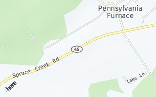 Map of 2295 Spruce Creek Road, Spruce Creek, PA 16683, USA