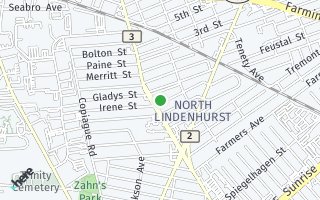 Map of 1 Winchester Drive, Lindenhurst, NY 11757, USA