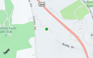 Map of 20 Brady Drive West, Gladstone, NJ 07934, USA