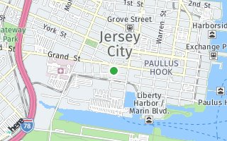 Map of 241 Grand St, 0405, Jersey City, NJ 07302, USA