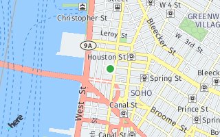 Map of 100 Charlton Street Units, New York, NY 10014, USA