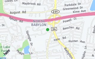 Map of 20 Magro Drive, N. Babylon, NY 11703, USA