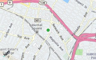 Map of 596 pavonia, Jersey City, NJ 07306, USA