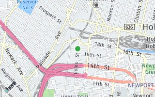 Map of 301 COLES STREET, Jersey City, NJ 07310, USA