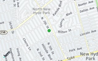 Map of N 7th Street, New Hyde Park, NY 11040, USA