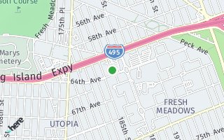 Map of 61-43 186th Street 527, Flesh Meadows, NY 11365, USA