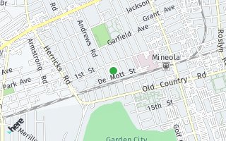 Map of Krug Place, Mineola, NY 11501, USA