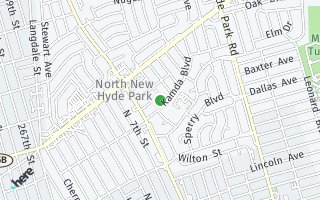 Map of 83 Franklin Avenue, New Hyde Park, NY 11040, USA
