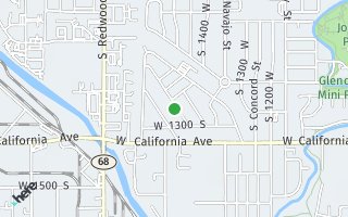 Map of 1208 S Redwood Dr, Salt Lake City, UT 84104, USA