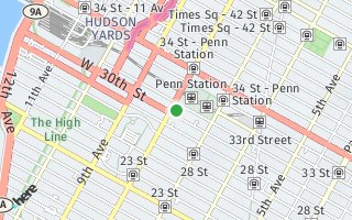 Map of 408 8th Avenue PHAA, New York, NY 10001, USA