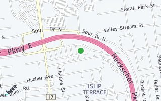Map of 14 Salem Street, Islip Terrace, NY 11751, USA