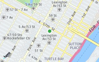 Map of 141 E 56th 8K, New York, NY 10022, USA